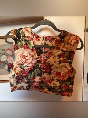 Floral Top/Vest